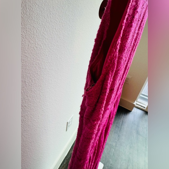 Prada Fuchsia luxury dress with embroidered pearls size S - Picture 8 of 9